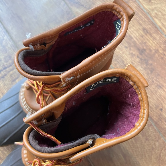 LL Bean Duck Boots - Brown and Black - Picture 4 of 7